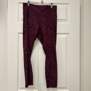 Lululemon Athletica Multicolor Patterned Leggings